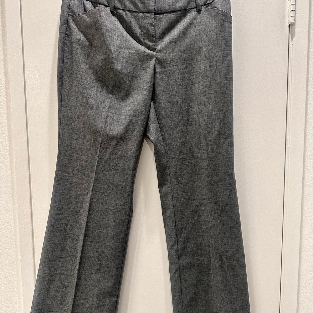 New York & Company Charcoal Wide Leg Pants